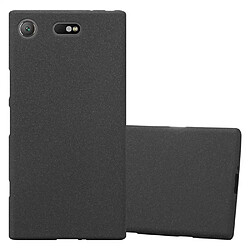 Cadorabo Coque Sony Xperia XZ1 COMPACT Etui en Noir