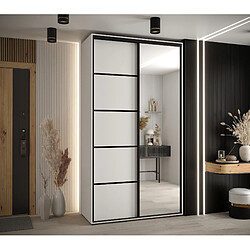 Abiks Meble Armoire DAVOS 5 À Portes Coulissantes 235,2/140/60 2 Portes