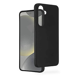 Hama Coque de protection pour Samsung Galaxy S24+ (coque de protection arrière élégante, résistante aux chocs, aux rayures, souple, fine, surface douce, compatible avec le chargement sans fil) noir