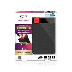 Avis Silicon-Power Silicon Power Diamond D30 disque dur externe 1000 Go Noir, Rouge