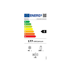 Réfrigérateur combiné 55cm 206l statique blanc - LTB1AE24W0 - ELECTROLUX