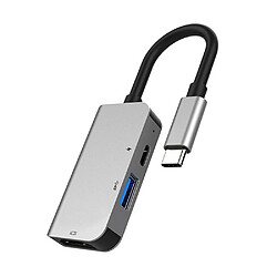 Universal USB Type C 3.1 à HDMI 2 USB 3.0 Adaptateur HDMI USB Vidéo 4K PD Apple Notebook/Pro/Hub