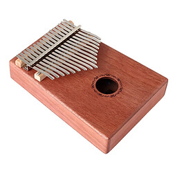 Wewoo Piano Kalimba simple 17 claviers en bois d'acaciapiano à doigts