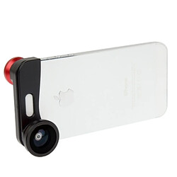 Avis Wewoo Pour iPhone 5 Lentille large et détachable + objectif grand angle fish eye de 180 degrés,