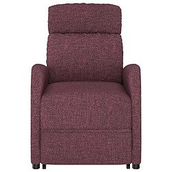 Avis vidaXL Fauteuil Violet Tissu