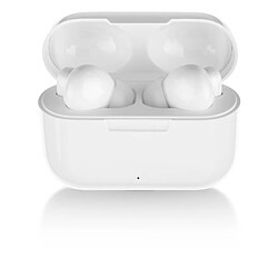 Avizar Ecouteurs Sans Fil Bluetooth Oreillettes Intra-auriculaires Dock de charge Blanc