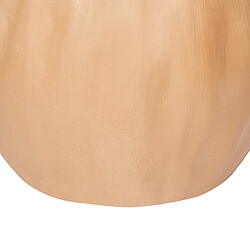 Acheter Beliani Vase décoratif PERAK fait à la main Céramique 27 cm Beige sable