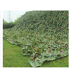 Universal Home Cour Pare-soleil Camouflage Maillage Décoration Extérieure Maillage de Jungle Respirant Anti-contrefaçon Satellite Infiltration(Vert)