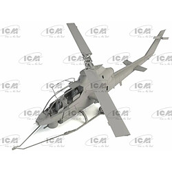 Icm Maquette Hélicoptère Ah-1g Cobra (early Production) Us Attack Helicopter