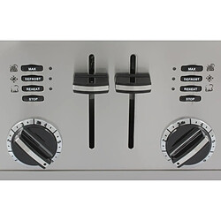 Grille-pains 4 fentes 1800w acier brossé - cpt180e - CUISINART pas cher