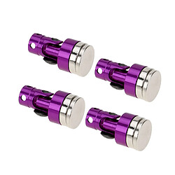 Montage Magnétique Furtif Poste De Corps Pour Voiture Rc électrique 1/10 SCX10 Axiale Violet