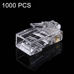 Wewoo Fiche modulaire RJ45 haute performance 1000 PCS