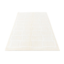 Avis Vidal Tapis de laine 183x117 beige Darya