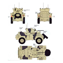 Avis Bronco Models Maquette Véhicule British Humber Armoured Car Mk. Ii