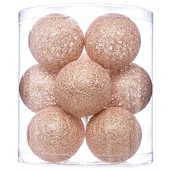 Atmosphera, Createur D'Interieur Guirlande LED 10 boules - Rose glitter