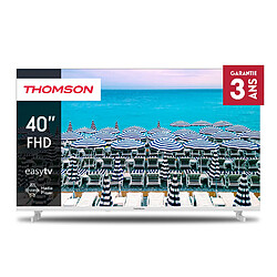 Thomson 40" (101 Cm) Blanc Fhd LED Easy TV