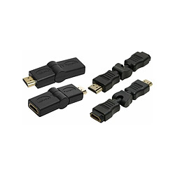 LogiLink Adaptateur HDMI femelle - HDMI mâle, inclinable ()