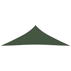 ComfortXL Voile D'ombrage 160 G/m² Vert Foncé 4x4x5,8 M Pehd