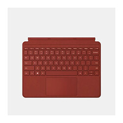 Microsoft Type Cover Surface Go 2 Signature - Clavier AZERTY - Rouge Coquelicot