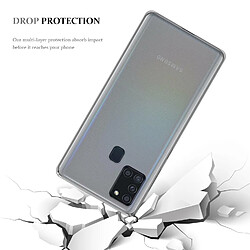 Cadorabo Coque Samsung Galaxy A21s Etui en Transparent pas cher