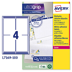 Etiquettes pour Imprimante Avery L7169 99,1 x 139 mm Blanc 100 Volets (5 Unités)