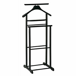 Paris Prix Valet de Chambre en Bois Veoh 102cm Noir