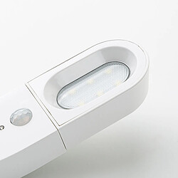 Avis Wewoo Contrôle de la lumière de nuit par le corps humain USB de la Maison intelligente Lampe de chevet LED de White Light 6500K Blanc