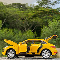 Universal 1: 32 Modèle en alliage Simulation Voiture Décoration Collection Cadeaux Jouets Moulés sous pression Jouets pour garçons | Voitures jouets moulés sous pression(Jaune)