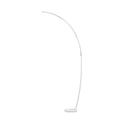 Mes Lampadaire à lampe LED 95x35x170 cm en aluminium blanc