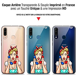 Avis Caseink Coque arrière Wiko View 3 (6.26 ) Gel HD [ Nouvelle Collection - Souple - Antichoc - Imprimé en France] Calling Girl