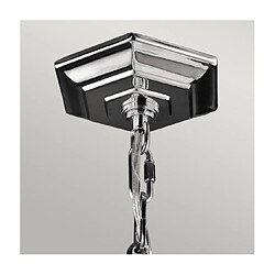 Elstead Lighting Suspension Corinne Acier Nickel poli