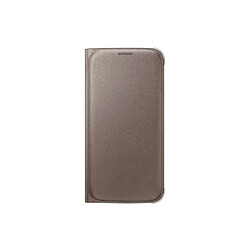 Étui folio ''Flip Wallet'' pour Samsung Galaxy S6 - Or