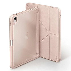 uniq etui moven ipad air 10.9 (2022/2020) antimicrobial rózowy/ blush rose