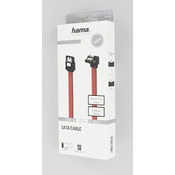 HAMA Câble SATA, Serial-ATA III, 6 Gbit/s, interne, 90°, 0,60 m