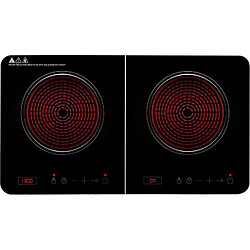 Acheter Plaque de cuisson Induction 3500W 2 feux ALPINA Réchaud double Thermostat réglable 60 à 240°C