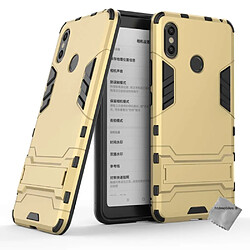 Htdmobiles Coque rigide anti choc pour Xiaomi Mi Max 3 + film ecran - OR