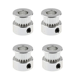 4 Pièces 2GT-20T Timing Poulie Courroie Dentée 8mm Alésage Pour 6mm Largeur Ceinture