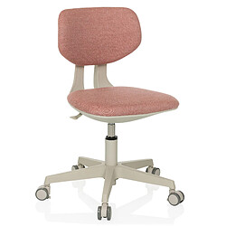 Chaise pivotante pour des enfants KIDDY CLASSIC Rose hjh OFFICE pas cher