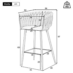 Avis ComfortXL Ensemble De 6 Chaises En Velours Pour Salle À Manger, Gris