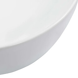 Acheter vidaXL Lavabo 42,5x42,5x14,5 cm Céramique Blanc