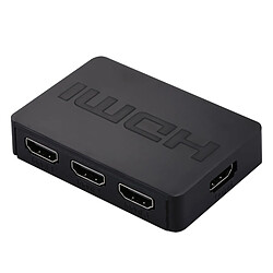 Avis Wewoo Switch HDMI Ports 1080P 3 x 1 entrée 3 x sortie 1 port Commutateur HDMI avec télécommande