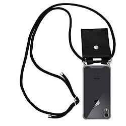 Cadorabo Coque iPhone XR Etui en Noir