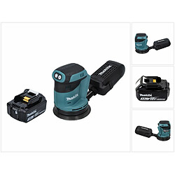 Makita DBO 180 F1 Ponceuse excentrique sans fil 18 V - 125 mm + 1x Batterie 3,0 Ah - sans chargeur