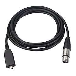 Avis Adaptateur Audio 3 Broches XLR Femelle Vers 2.0 Type C Connecteur USB Microphone Microphone 3m