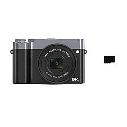 INF Appareil photo numérique DC208N 5K - Noir (avec carte TF 32 Go)