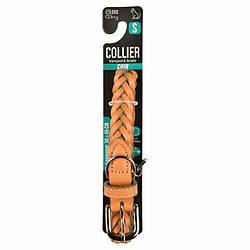 Acheter Paris Prix Collier pour Chien Réglable Tressé 30-45cm Naturel