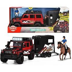 Dickie Toys Set de remorques à Cheval, Try me - Roue Libre MB AMG