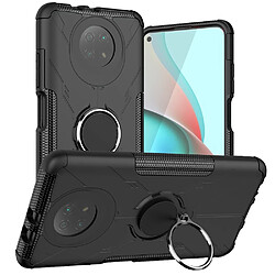 Coque en TPU anti-chocs avec béquille pour votre Xiaomi Redmi Note 9 5G - noir