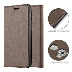 Cadorabo Coque Huawei MATE S Etui en Brun