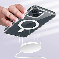 Avis Avizar Coque MagSafe pour iPhone 14 Antichoc Coins Renforcés Transparent